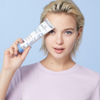 Nuxe Creme Fraiche de Beaute krem nawilżający mleczko do demakijażu maska nawilżająca 3w1 100 ml