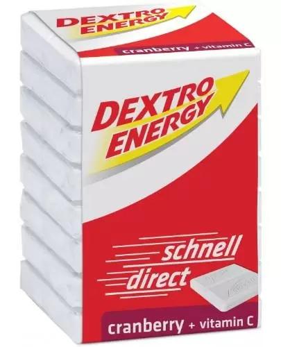 Dextro Energy żurawina z witaminą C glukoza 8 pastylek zdjęcie