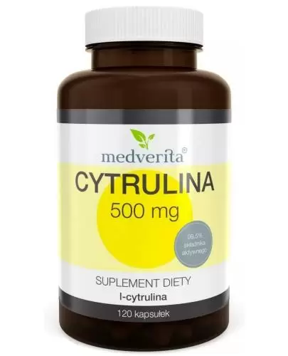 Medverita cytrulina 500 mg 120 kapsułek zdjęcie