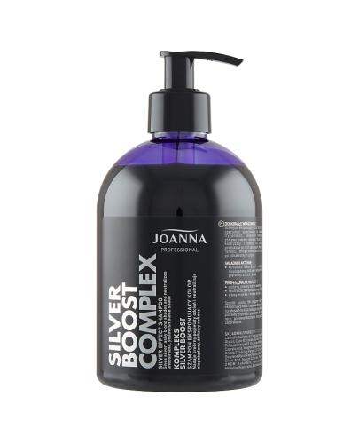JOANNA PROFESSIONAL SILVER BOOST COMPLEKS Szampon eksponujący kolor, 500 g zdjęcie