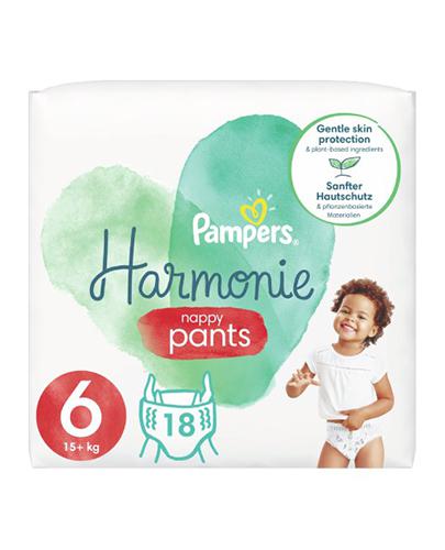 Pampers Happy Pants Harmonie Pieluchomajtki rozmiar 6 15+ kg, 18 sztuk zdjęcie