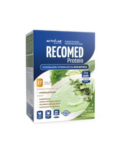 Recomed Protein smak ogórkowy, 4 saszetki zdjęcie