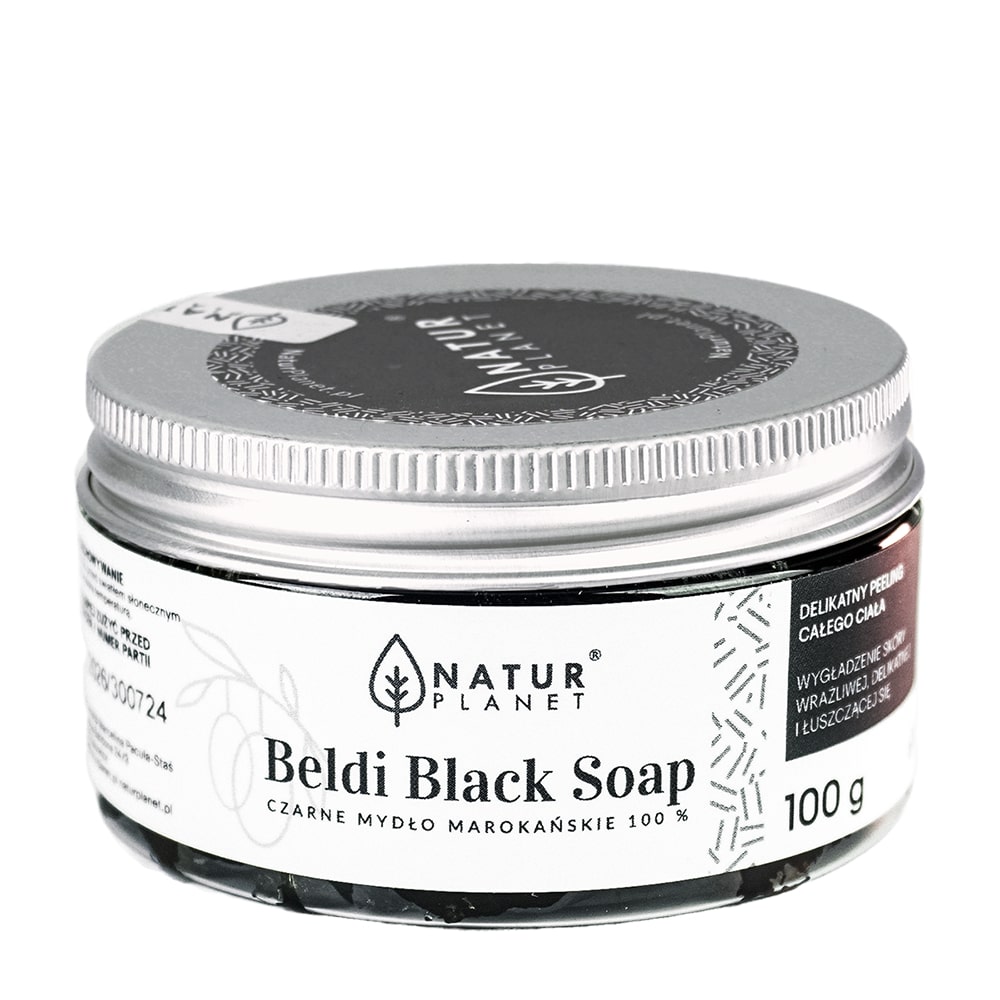 Natur Planet Beldi Black Soap naturalne czarne mydło marokańskie 100 g zdjęcie