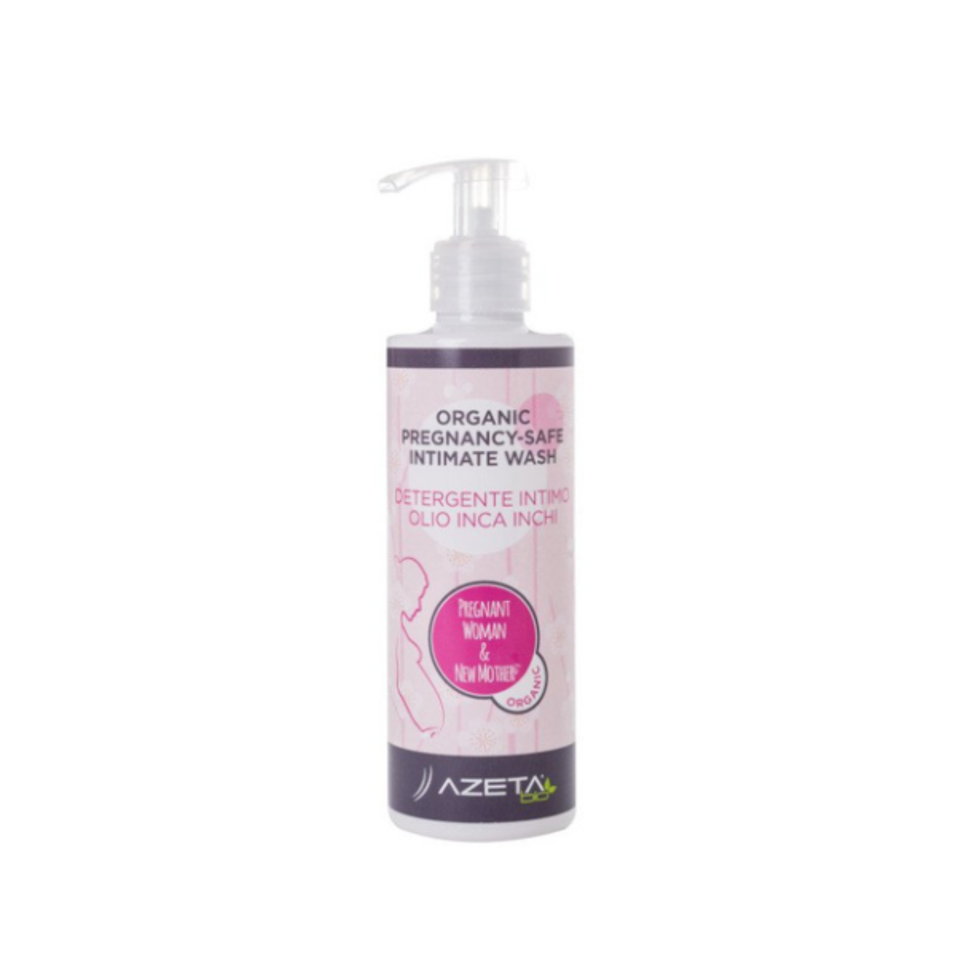 AZETA BIO Organiczny płyn do higieny intymnej dla kobiet w ciąży - 200 ml zdjęcie