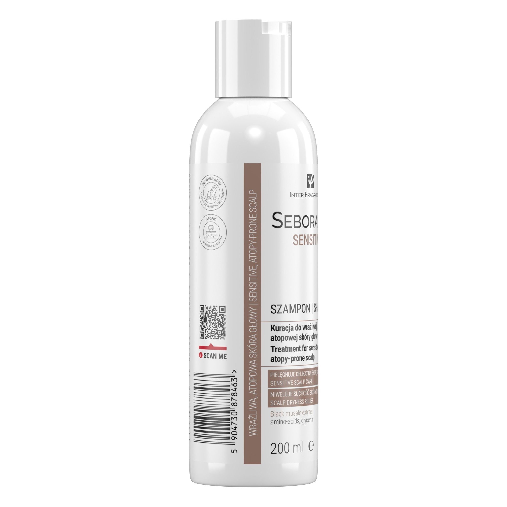 Seboradin Sensitive do wrażliwej atopowej skóry głowy 200 ml zdjęcie