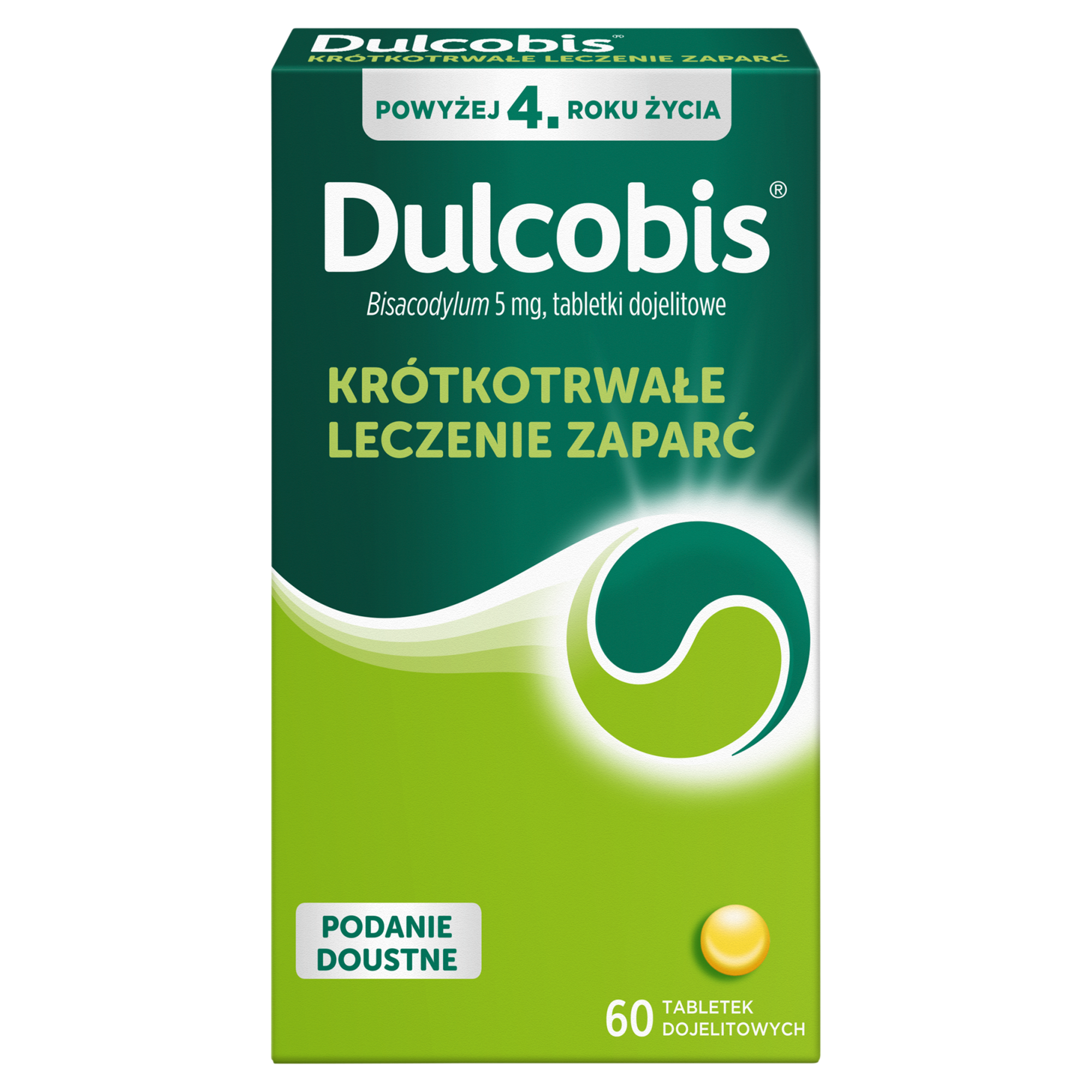 Dulcobis 5 mg, 60 tabletek dojelitowych zdjęcie