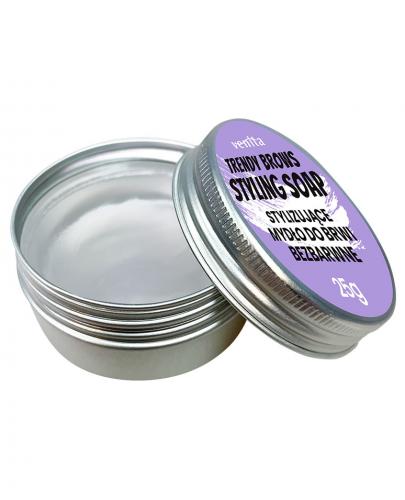 Venita Trendy Brows stylizujace mydło do brwi, Bezbarwne, 25 g zdjęcie