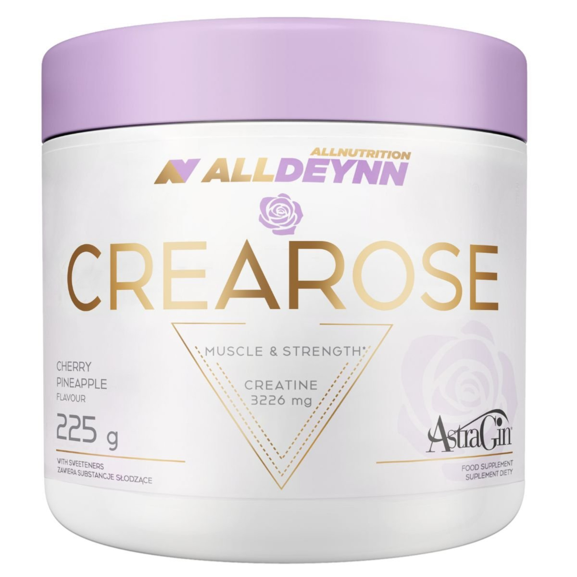 Allnutrition Alldeynn Crearose, smak wiśnia ananas, 225 g zdjęcie