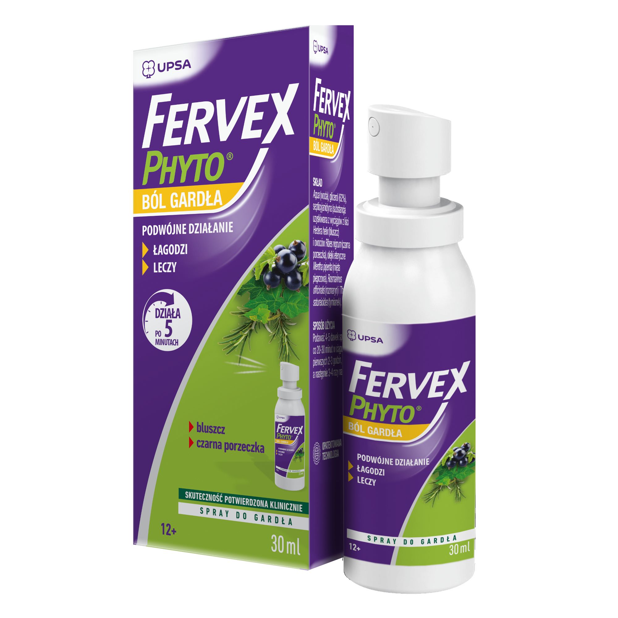 Fervex Phyto spray do gardła, 30 ml