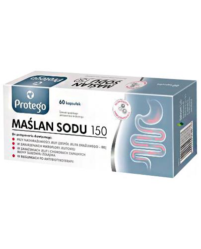 Protego maślan sodu 150 - 60 kaps. - cena, opinie, dawkowanie zdjęcie