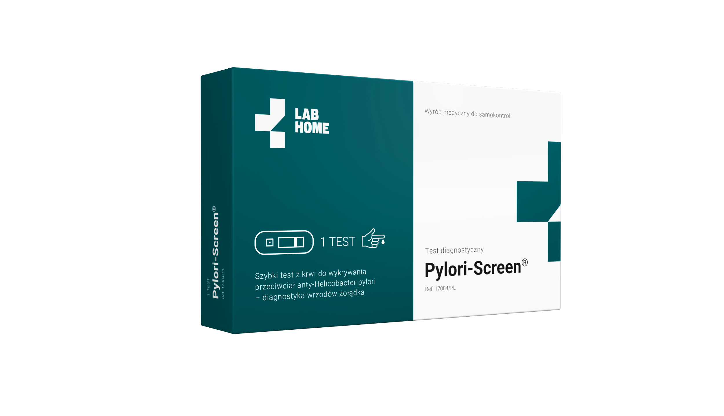 LabHome Pylori Screen test płytkowy do wykrywania Helicobacter pyroli 1 sztuka zdjęcie