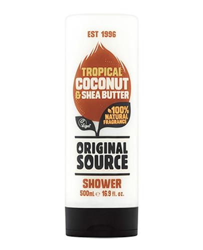 Original Source Tropical Coconut & Shea Butter Żel pod prysznic - 500 ml - cena, opinie, właściwości  zdjęcie
