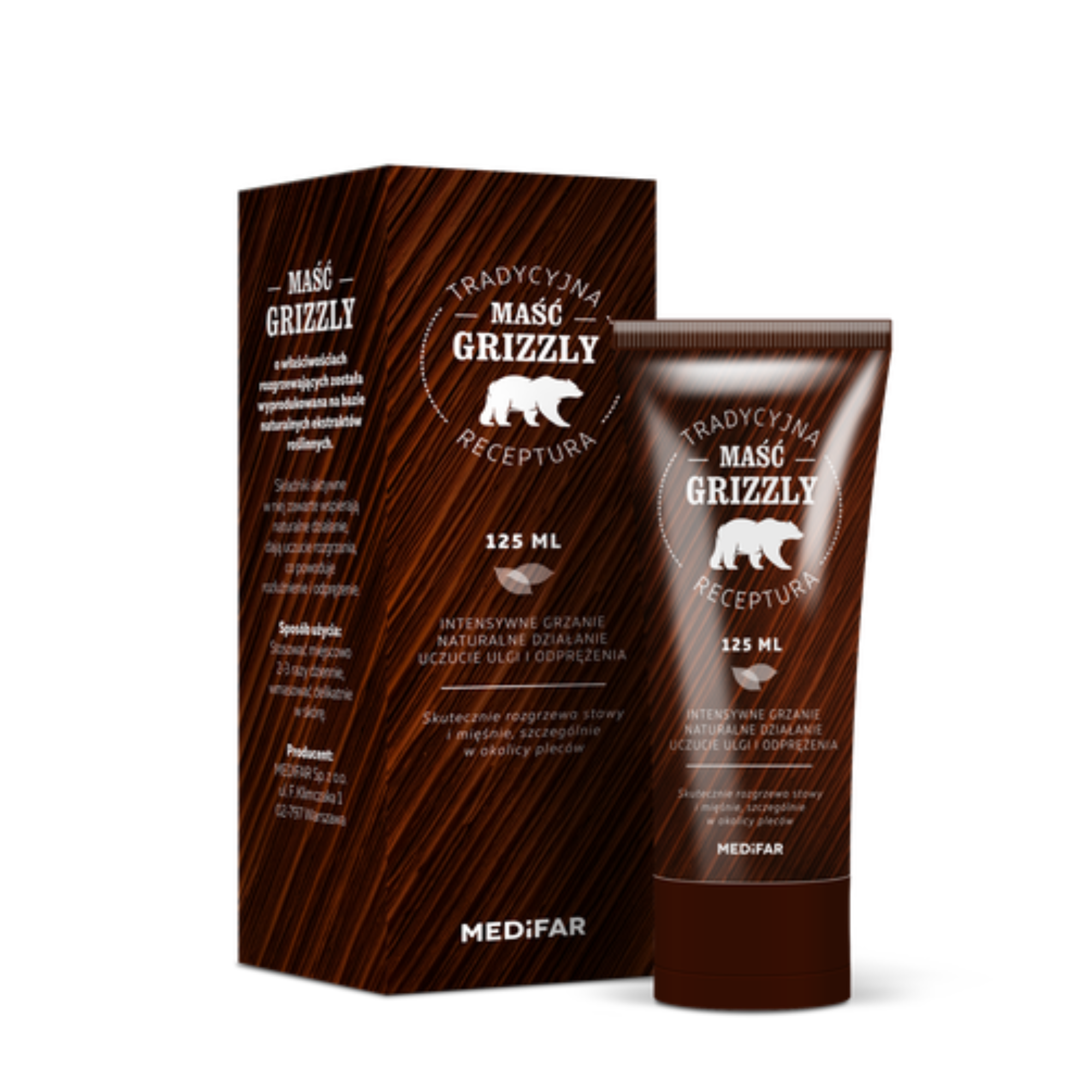 MediFar Maść Grizzly, 125 ml zdjęcie