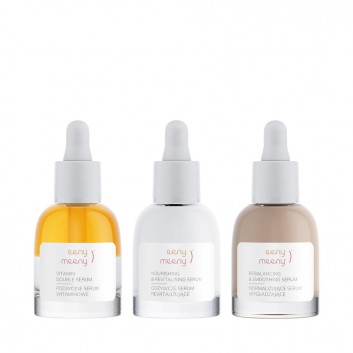 Eeny Meeny Try Me Box Zestaw serum do twarzy - 3 x 10 ml - cena, opinie, właściwości