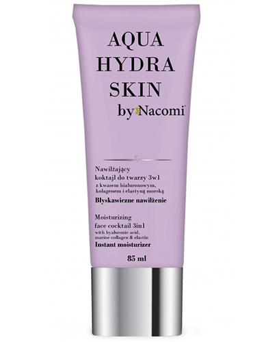 Nacomi Aqua Hydra Skin maska nawilżający koktajl do twarzy 3w1 85 ml zdjęcie