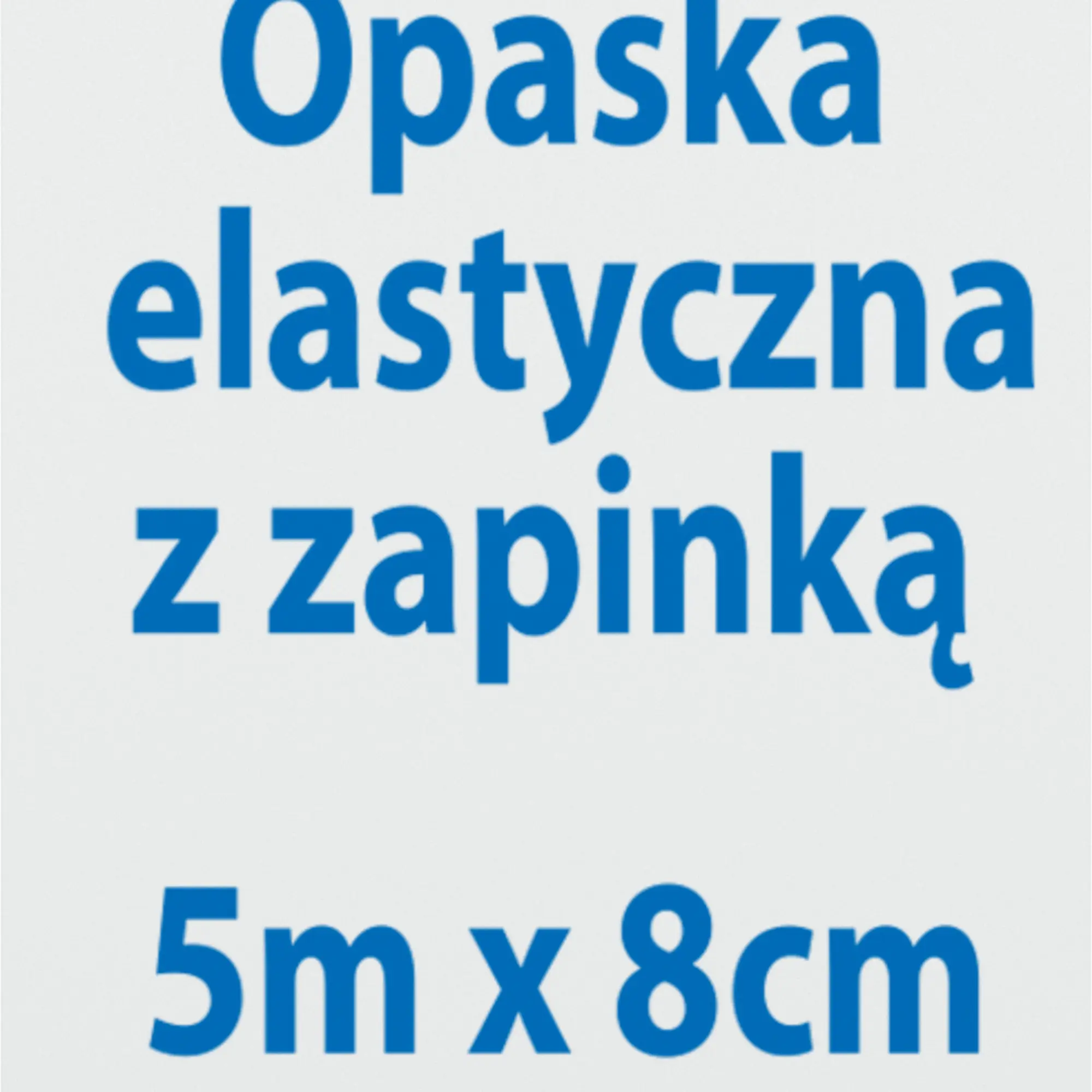 Viscoplast opaska elastyczna z zapinką 5m x 8cm 1 sztuka