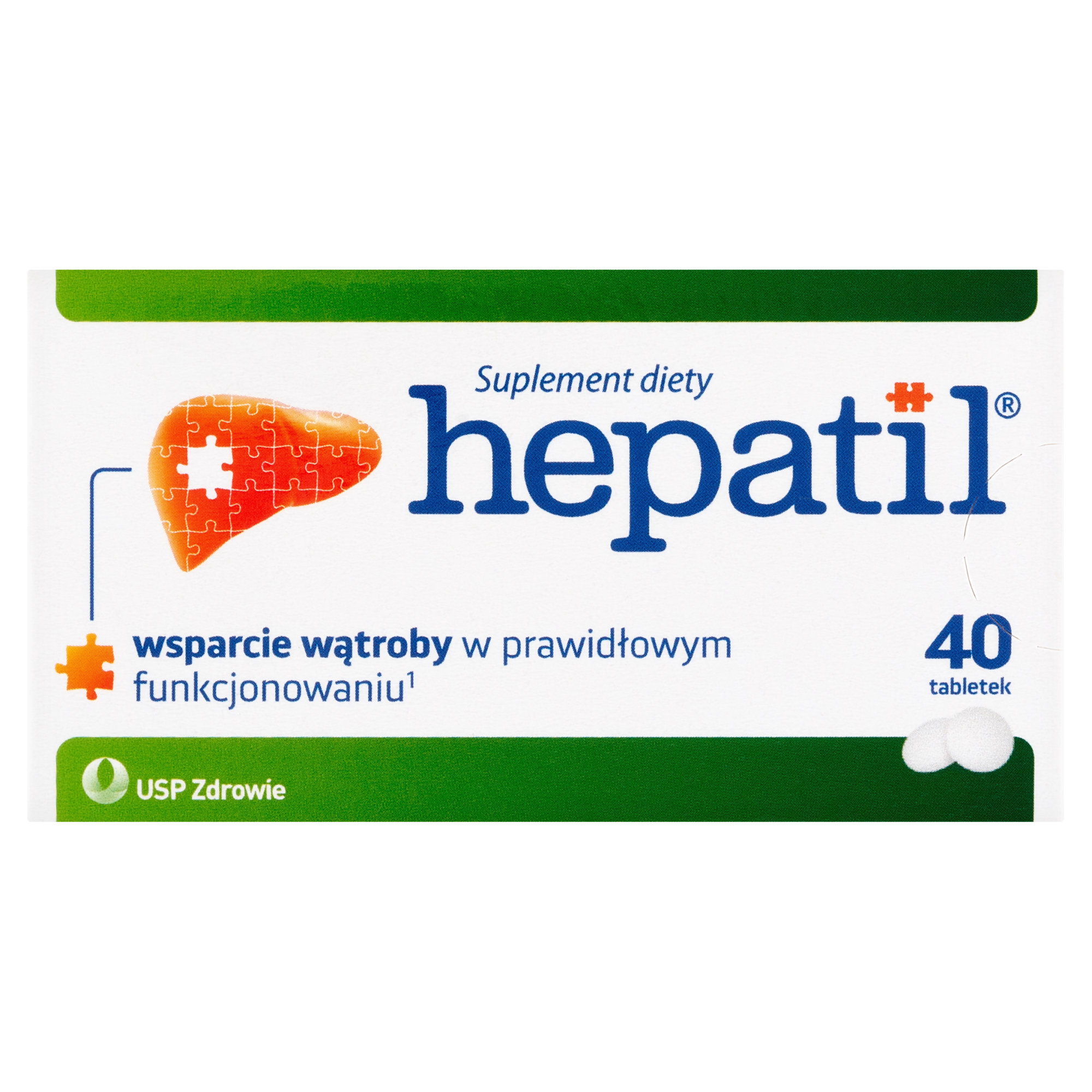 Hepatil, tabletki, 40 sztuk zdjęcie