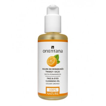 ORIENTANA Olejek do demakijażu twarzy i oczu Złota Pomarańcza, 150 ml