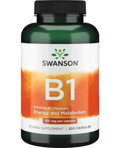 SWANSON Witamina B-1 100 mg - 250 kapsułek zdjęcie