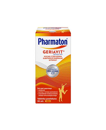 PHARMATON GERIAVIT, 30 tabletek zdjęcie