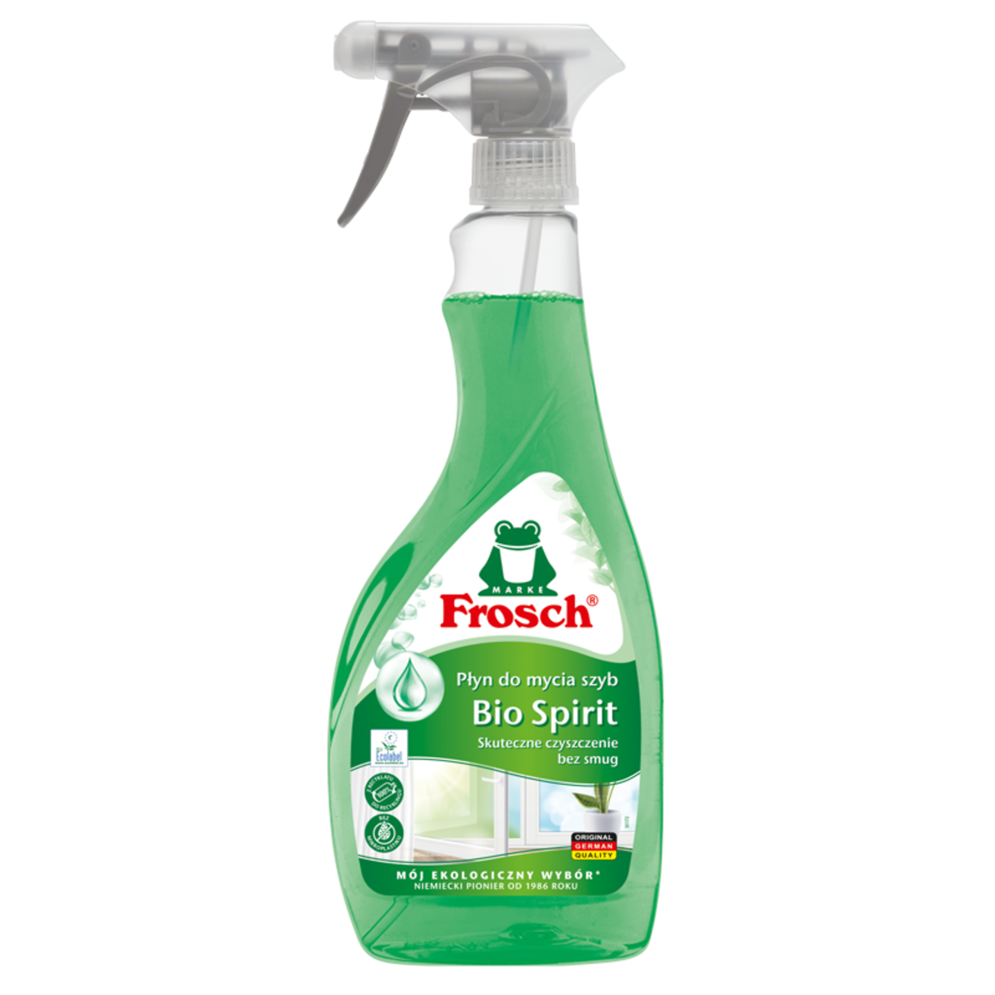 Frosch Bio Spirit Płyn do mycia szyb, 500 ml zdjęcie