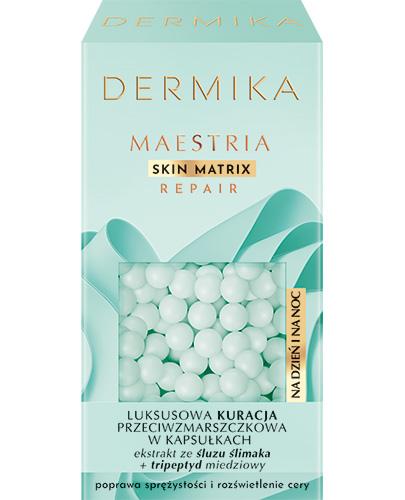 DERMIKA MAESTRIA Luksusowa kuracja przeciwzmarszczkowa w kapsułkach na dzień i na noc, 60 g zdjęcie