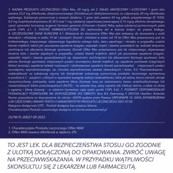 Olfen Max 20 mg/g żel 150 g