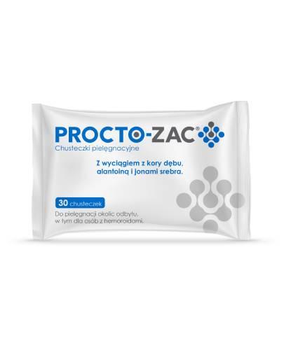 PROCTO-ZAC Chusteczki pielęgnacyjne, 30 sztuk zdjęcie