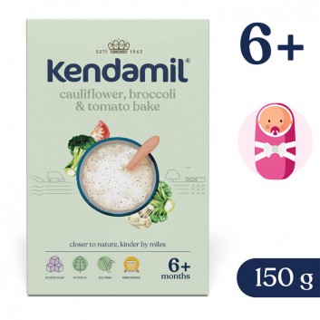 Kendamil mleczna kaszka z brokułami kalafiorem i pomidorami 150 g