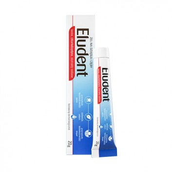 Eludent żel na dziąsła i zęby, 20 g