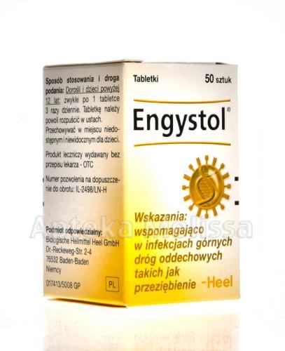 Heel-Engystol, tabletki, 50 sztuk zdjęcie