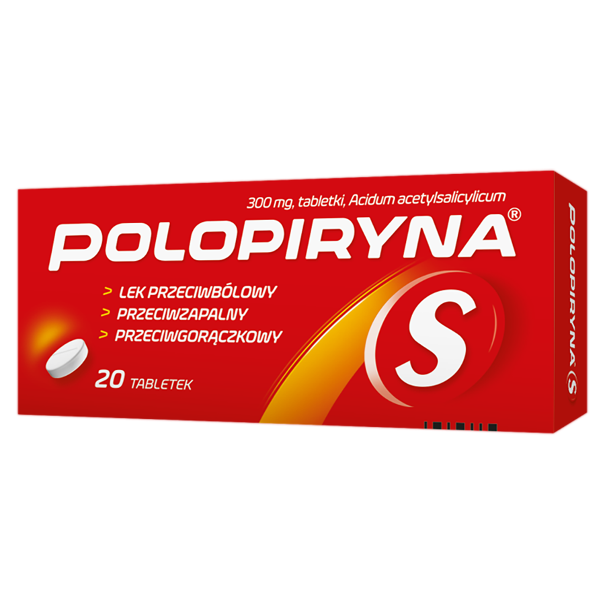 Polopiryna S 20 tabletek zdjęcie