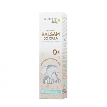 Panaceris Baby delikatny balsam do ciała dla niemowląt i dzieci 0 m+ 400 ml