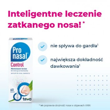 Pronasal Control 50 µg/dawkę aerozol do nosa 60 dawek