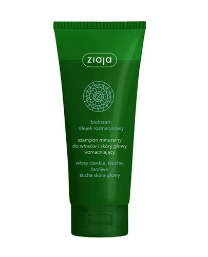 ZIAJA Szampon mineralny wzmacniający - biokrzem olejek rozmarynowy - 200 ml - cena, opinie, właściwości  zdjęcie