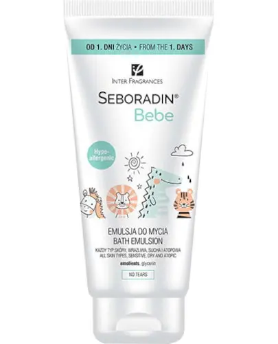 Seboradin Bebe emulsja do mycia 200 ml zdjęcie