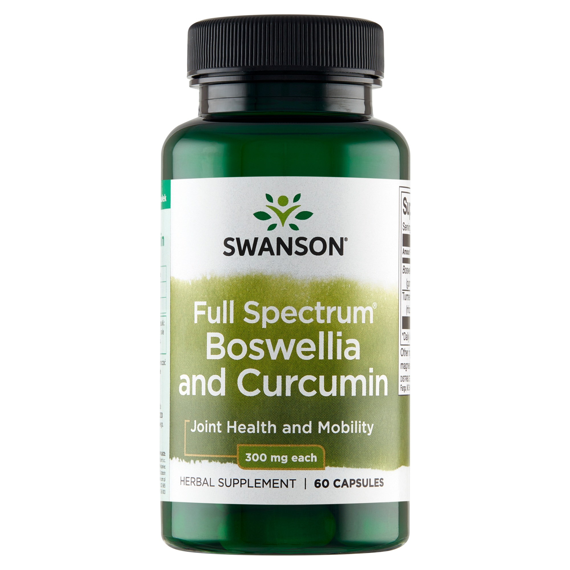 Swanson Full Spectrum Boswellia & Curcumin 300 mg 60 kapsułek zdjęcie