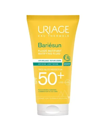 Uriage Bariesun fluid mat matująco-nawilżający SPF50+ skóra mieszana i tłusta 50 ml zdjęcie