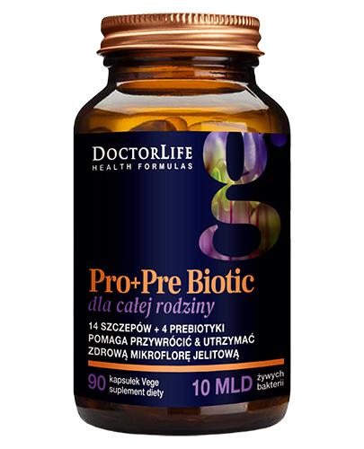 Doctor Life Pro+Pre Biotic dla całej rodziny, 90 kaps., cena, opinie, składniki zdjęcie