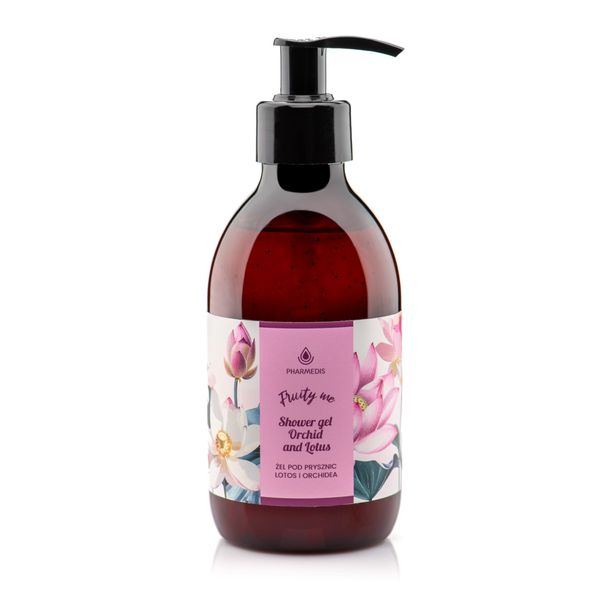 Pharmedis, Żel pod prysznic Lotos i orchidea, 300 ml zdjęcie