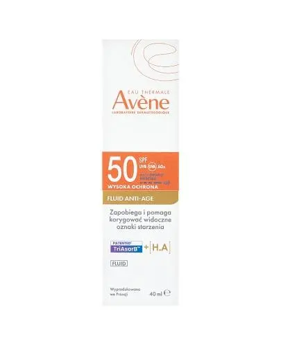 Avene, Fluid anti-age wysoka ochrona SPF 50, 40 ml zdjęcie