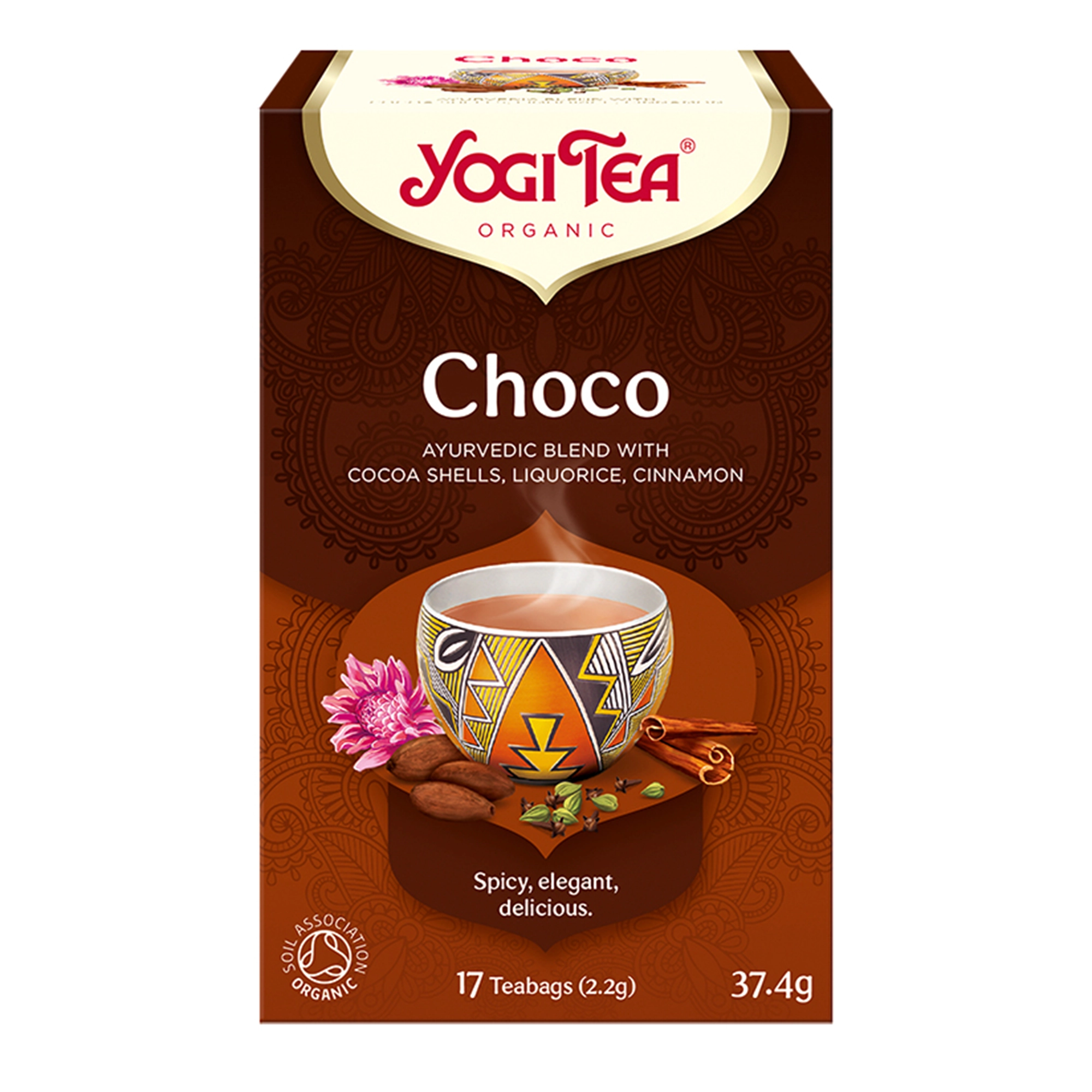 Yogi Tea Organic CHOCO Czekoladowa BIO - 17 sasz. zdjęcie