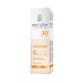 Iwostin Solecrin SPF30 lekki krem ochronny 50 ml