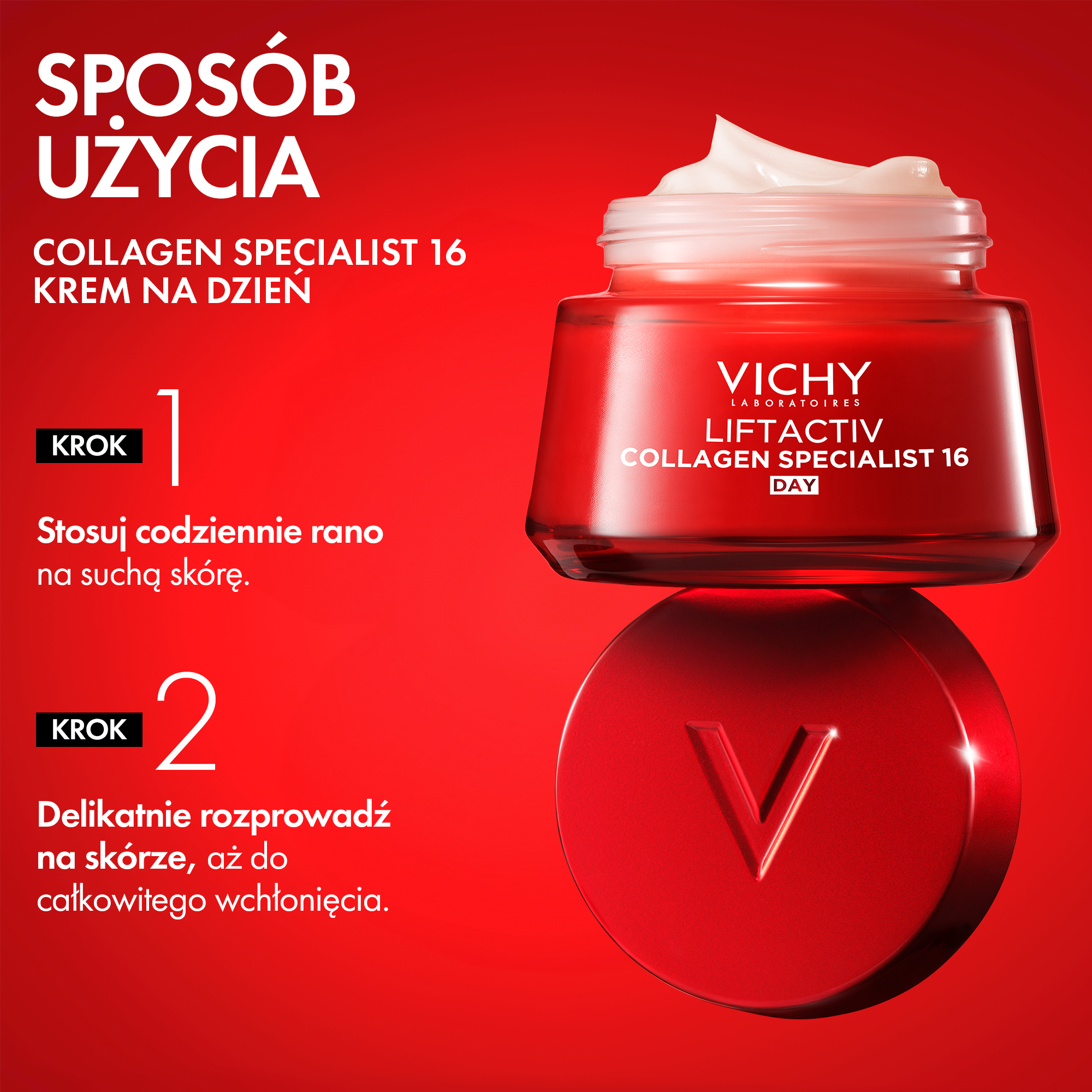 Vichy Liftactiv Collagen Specialist 16, krem przeciwzmarszczkowy na dzień, 50 ml