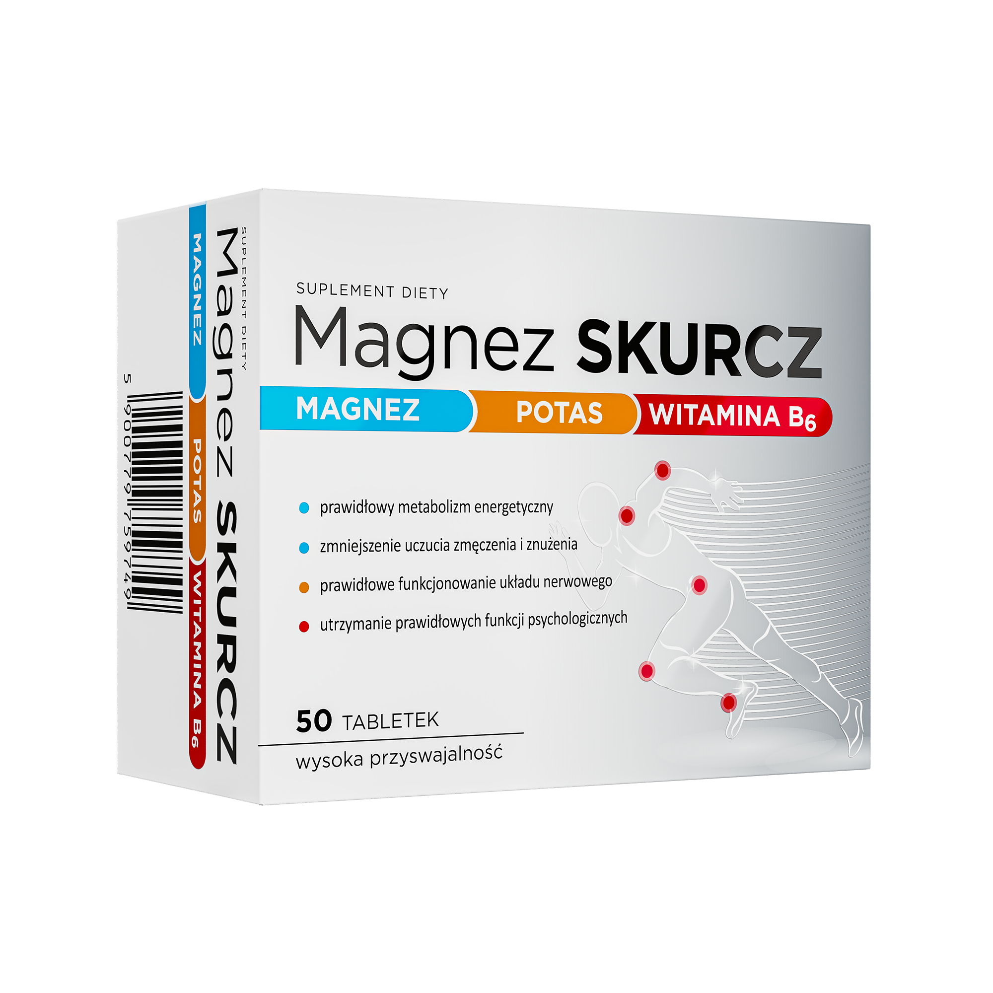 Magnez Skurcz, tabletki, 50 sztuk