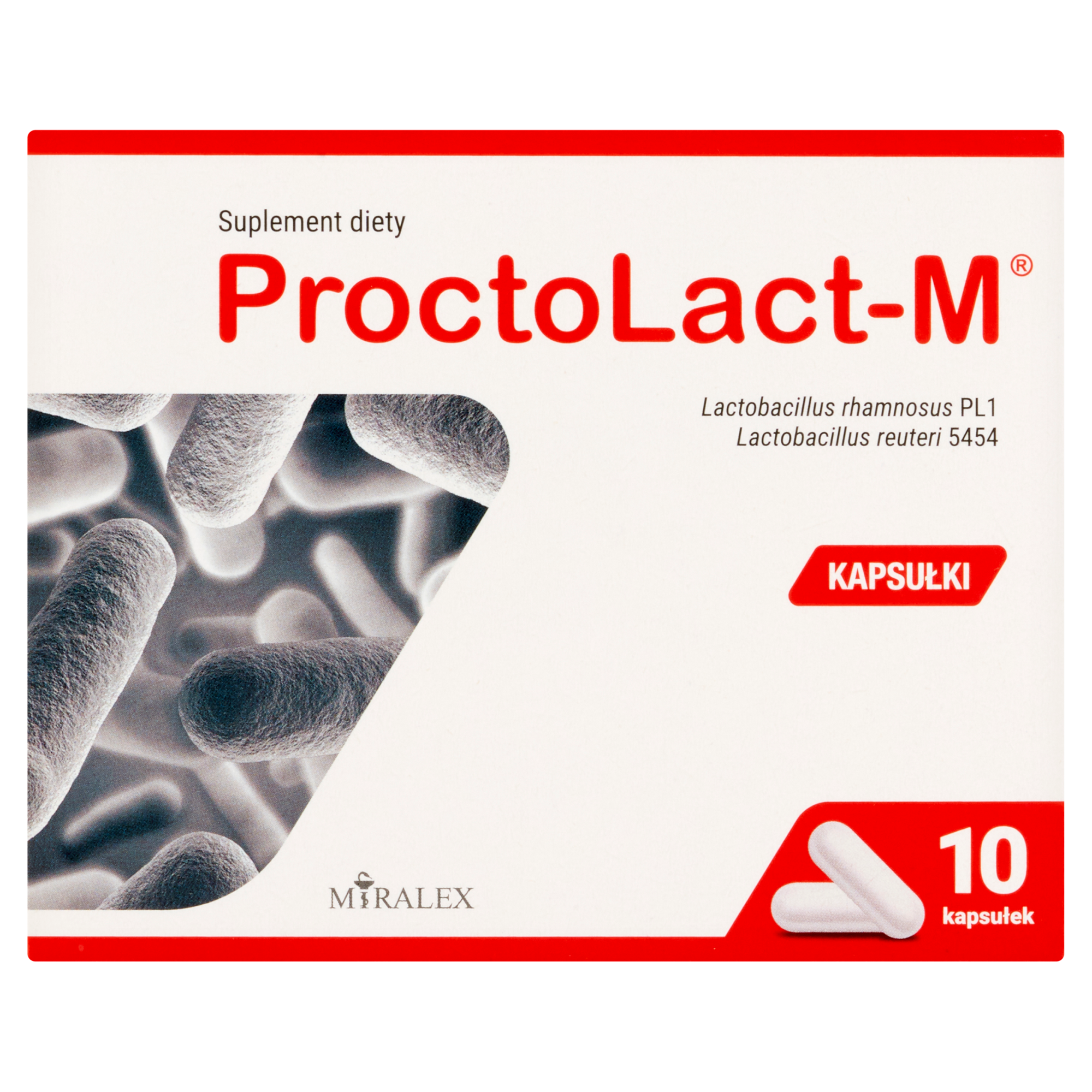 ProctoLact-M, 10 kapsułek zdjęcie