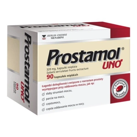 Prostamol Uno, 320 mg, 90 kapsułek miękkich zdjęcie