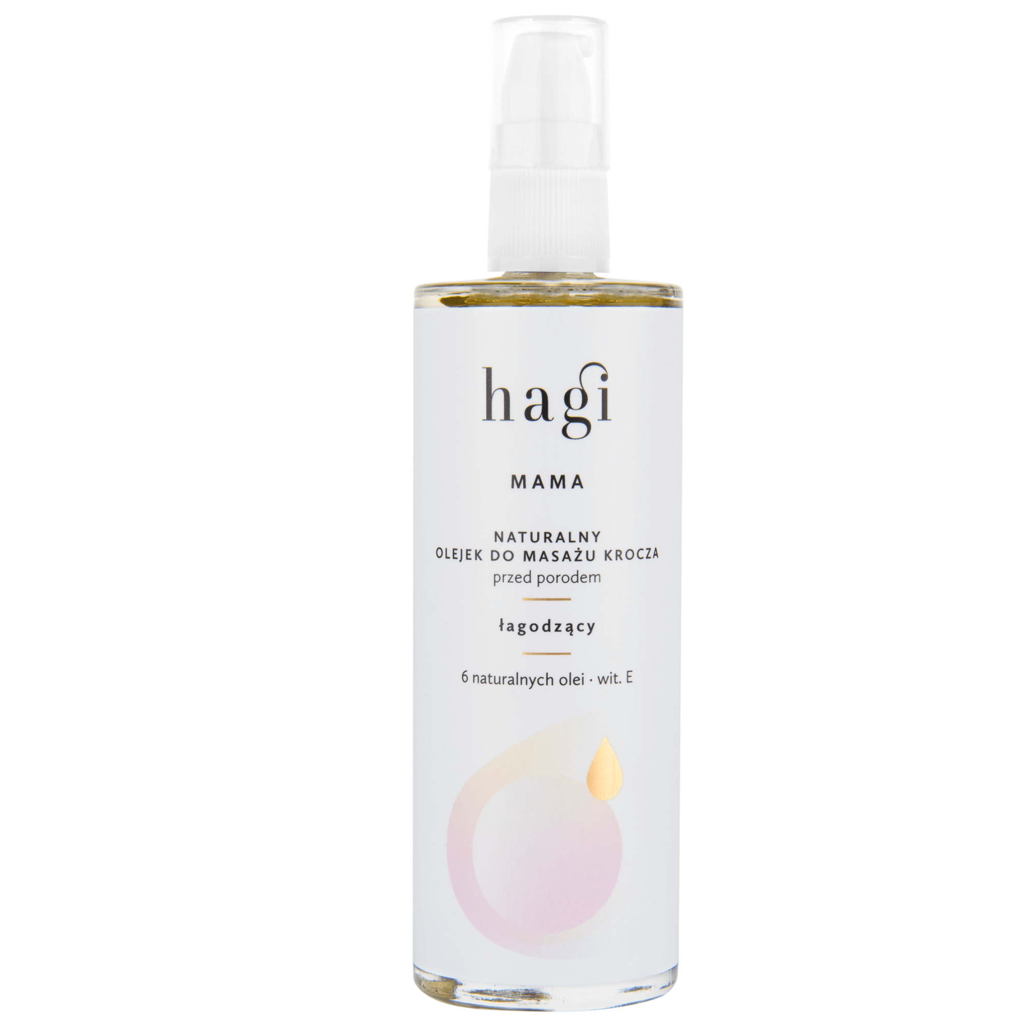 HAGI Naturalny olejek do masażu krocza przed porodem MAMA, 100 ml zdjęcie