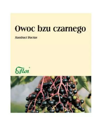Flos Owoc bzu czarnego zioło pojedyncze 50 g zdjęcie