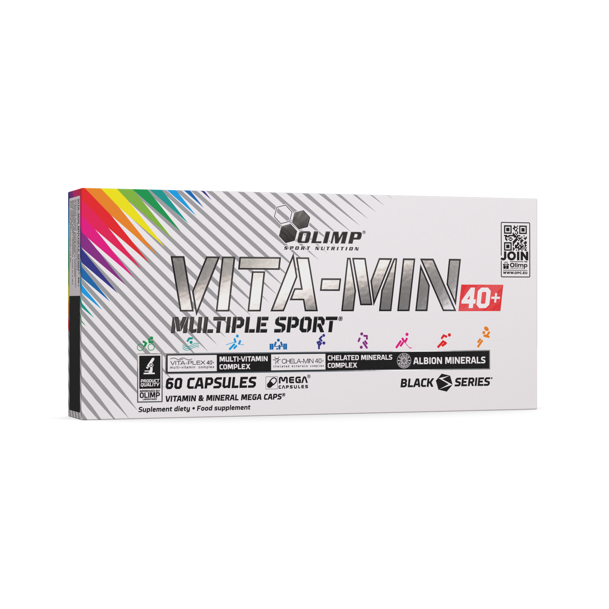 Olimp,Vita-Min Multiple Sport 40+, kapsułki, 60 sztuk zdjęcie